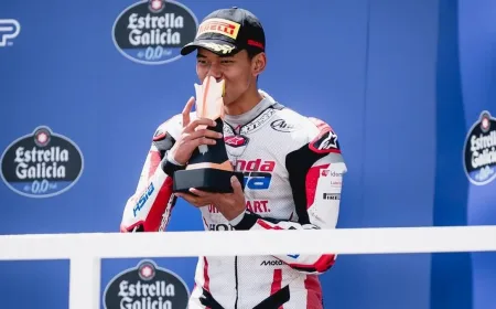 Veda Ega Pratama Cetak Sejarah Podium Moto3 Brasil, Media Italia Puji Hebat