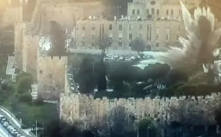 Ledakan di Yerusalem: Rudal Iran Serang Gedung di Israel Pagi Ini