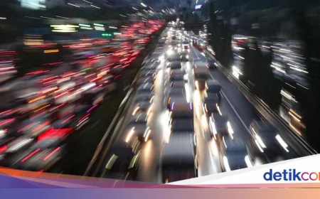 Arus Balik Lebaran: Tol Cipali Arah Jakarta Padat, Ini Titik Macetnya