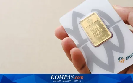 Harga Emas Hari Ini 23 Maret 2026: Antam, Galeri 24, dan UBS Turun Signifikan