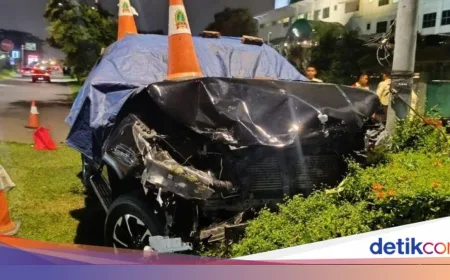 Kecelakaan Mobil Tabrak 4 Motor di PIK Jakarta Utara, 2 Tewas dan 7 Luka