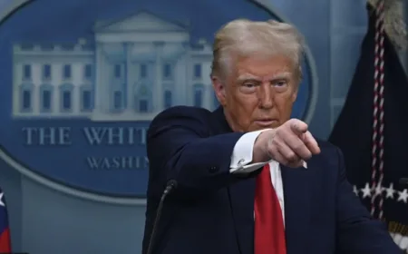 Trump Sebut Partai Demokrat Ancaman Utama di Tengah Ketegangan Politik AS