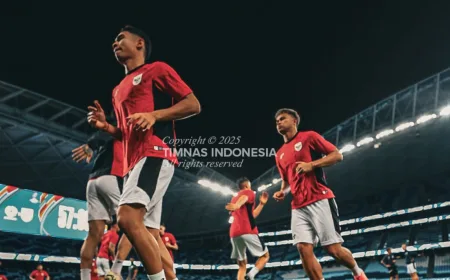 Timnas Indonesia Mulai Latihan Intensif di Stadion Madya Jelang FIFA Series 2026
