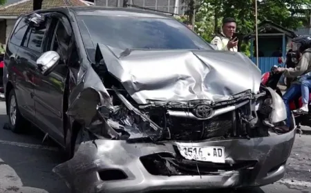 Kecelakaan Beruntun di Pantura Kudus-Pati Lukai 10 Pemudik, Ini Kronologinya