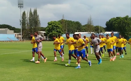 Timnas Kepulauan Solomon Langsung Gelar Latihan di Jakarta Jelang FIFA Series 2026