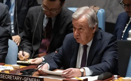 Sekjen PBB Kecam Kekerasan Israel Terhadap Palestina di Tepi Barat dan Gaza