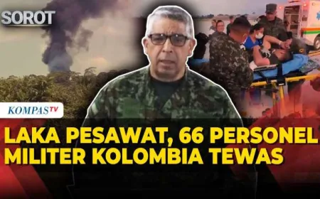 Kolombia Berduka: 66 Personel Militer Tewas dalam Kecelakaan Pesawat Militer