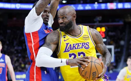 Sembilan Kemenangan Beruntun Lakers Berakhir, LeBron James Tetap Santai