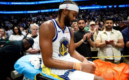 Cedera Parah Moses Moody Jadi Momok di Kemenangan Warriors atas Mavericks