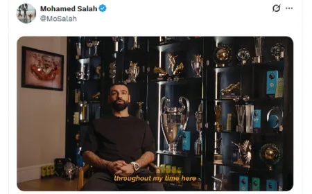 Mohamed Salah Resmi Tinggalkan Liverpool Setelah 9 Tahun Berkarier di Anfield