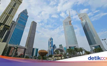 Harga Properti Dubai Anjlok Setelah Drone Nyaris Hantam Burj Khalifa, Ini Dampaknya