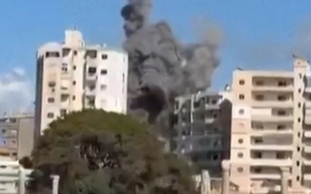 Serangan Israel Hantam Tyre: Langkah Awal Duduki Lebanon Selatan