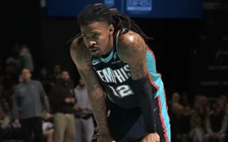 Ja Morant Dipastikan Absen Hingga Akhir Musim NBA 2025-2026