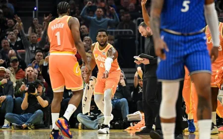 Donovan Mitchell Cetak 42 Poin, Cavaliers Tundukkan Magic 136-131