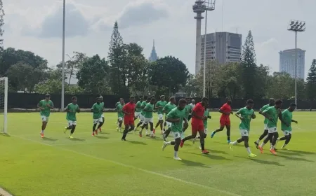 Latihan Intensif Timnas Kepulauan Solomon Tetap Berlanjut Meski Terik Matahari Jelang FIFA Series 2026