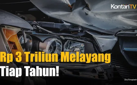 Kecelakaan Lalu Lintas Rugikan Ekonomi Indonesia Hingga Rp 3 Triliun Setiap Tahun