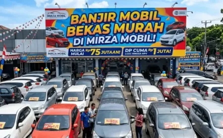 Mobil Bekas Murah di Mirza Mobil: LCGC hingga MPV Harga Mulai Rp75 Jutaan, DP Rp1 Juta