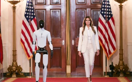 Melania Trump Dorong Pendidikan Anak dengan Robot Humanoid: Apa Dampaknya?