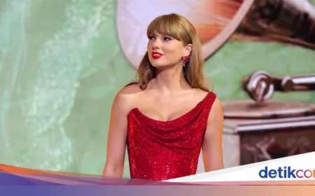 Taylor Swift Jadi Musisi Wanita Terkaya dengan Koleksi Properti Rp 1,3 T