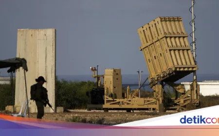 Rudal Iran Hantam Dekat Nuklir Israel, Iron Dome Gagal Halau Serangan