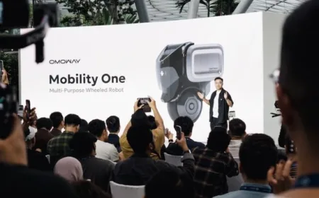 Omoway Luncurkan OMO-ROBOT, 'Tesla Roda Dua' Siap Mengaspal Mei 2026 di Indonesia