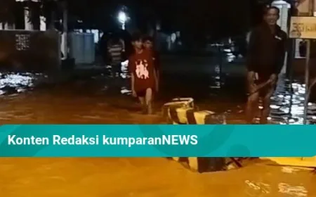 Banjir Brebes Terjang 7 Desa, Ribuan Warga Terpaksa Mengungsi