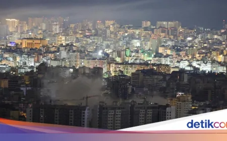 Israel Terus Gempur Lebanon, Hizbullah Tegaskan Tolak Perundingan Gencatan Senjata