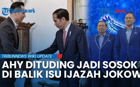 AHY Dituding Koordinator Isu Ijazah Jokowi, Demokrat Siap Lapor Channel YouTube