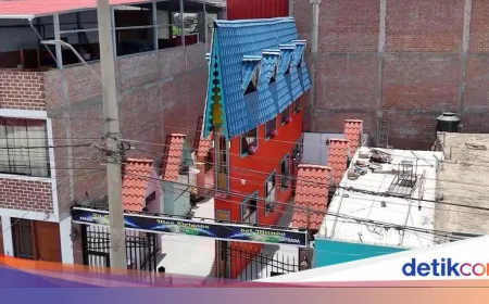 Rumah Tersempit di Peru Lebar 63 Cm, Tapi Fasilitasnya Lengkap