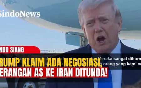 AS Klaim Negosiasi dengan Iran, Serangan Militer Ditunda 5 Hari