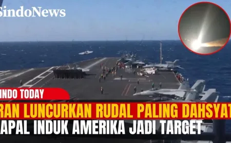 Rudal Terdahsyat Iran Meluncur, Kapal Induk AS Jadi Target Utama