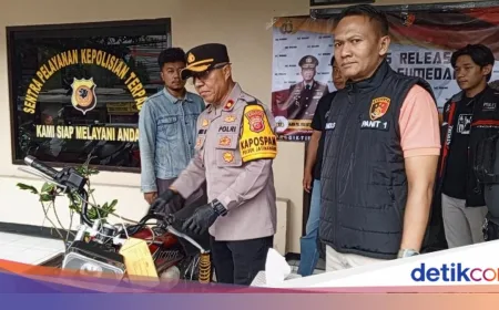 Polisi Berhasil Ringkus 2 Maling Motor RX-King di Sumedang Lewat Penyamaran