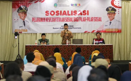 Mas Adi Ajak Pilar Sosial Perkuat Sinergi Pembangunan Sosial Kota Pasuruan