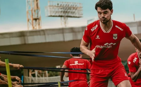 Timnas Indonesia Matangkan Strategi dan Ketajaman Jelang Lawan Saint Kitts and Nevis di SUGBK