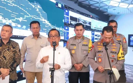 Menko PMK: Arus Mudik Lebaran 2026 Lancar, Kecelakaan Turun 16 Persen