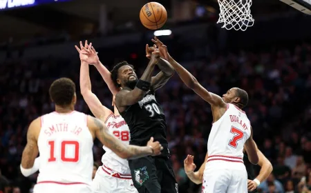 Kemenangan Epik Timberwolves di OT Pecahkan Rekor Terbesar dalam Sejarah NBA