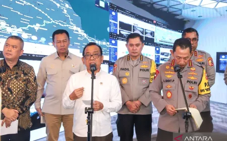 Arus Mudik Lebaran 2026 Lancar, Kasus Kecelakaan Turun 16 Persen