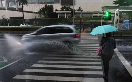 Peringatan Dini BMKG Jabodetabek 27-28 Maret 2026: Jakarta Siaga Hujan Lebat