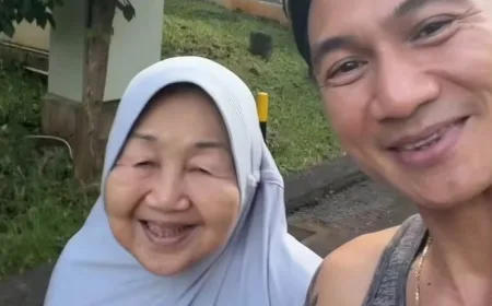 Riwayat Penyakit Ibunda Anji Sebelum Meninggal dan Momen Lebaran Bersama