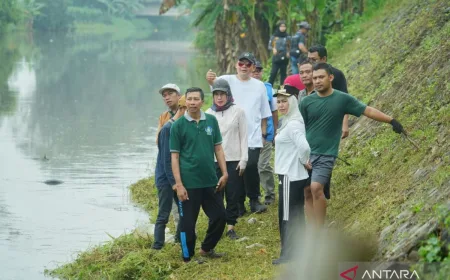 Mojokerto Lakukan Mitigasi Bencana di Daerah Aliran Sungai dengan Korve Besar-Besaran