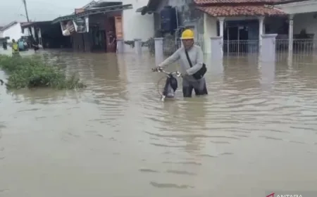 Sungai Comal Meluap: 6.727 Rumah di Pemalang Terendam Banjir Hebat