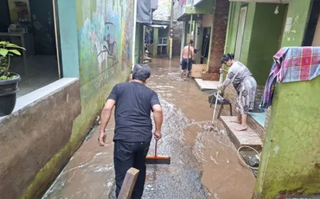 Jakarta Barat Fokus Mitigasi 36 Kelurahan Rawan Banjir Hadapi Cuaca Ekstrem