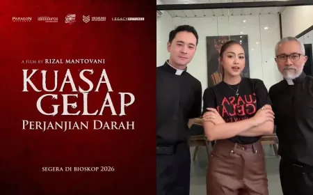 Kuasa Gelap: Perjanjian Darah, Sekuel Horor Religi dengan Konflik Spiritual Mendalam