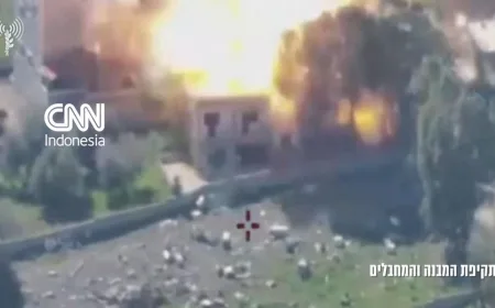 Detik-detik Israel Hantam Markas Hizbullah di Lebanon Selatan: Serangan Mematikan Terungkap