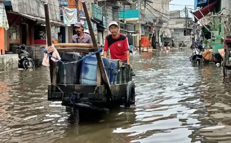Waspadai Banjir Rob di Wilayah Pesisir Indonesia, 28 Maret-16 April 2026