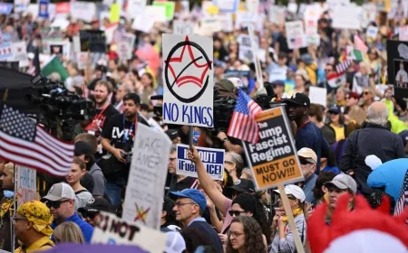 Jutaan Warga AS Siap Turun ke Jalan Protes Kebijakan Trump pada 28 Maret