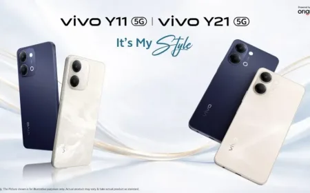 Vivo Y21 5G dan Y11 5G Hadir dengan Baterai 6.500mAh, Spesifikasi Mirip