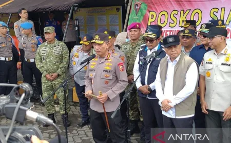 Kapolri Pastikan Puncak Arus Balik Lebaran 2026 Terlewati, Kecelakaan Turun 7,8%