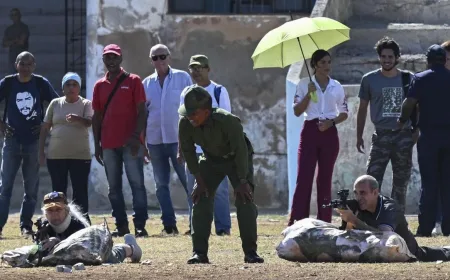 Rakyat Kuba Latihan Siap Angkat Senjata Hadapi Ancaman Invasi AS