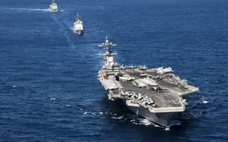 AS Kerahkan Kapal Induk USS George H.W. Bush Perkuat Operasi di Timur Tengah